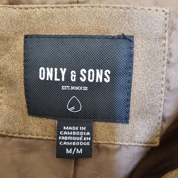 Only & Sons Suede Jacket - Picture 4 of 4